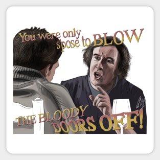 The Trip: Blow the Bloody Doors Off Sticker